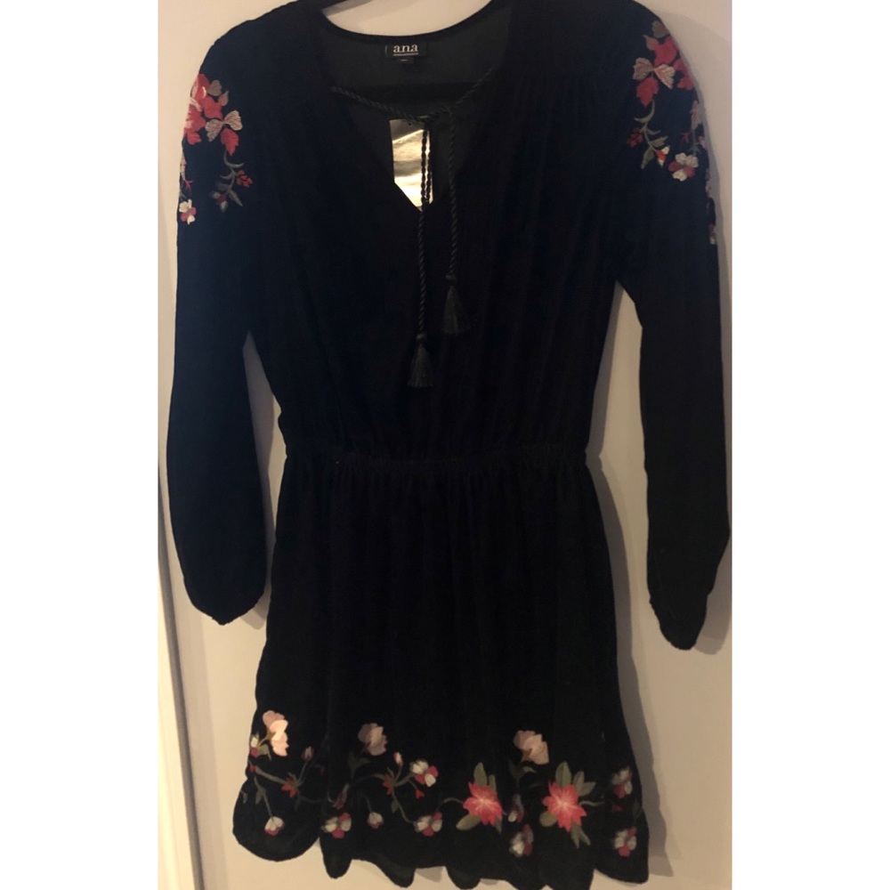 Brand New A.N.A velvet dress